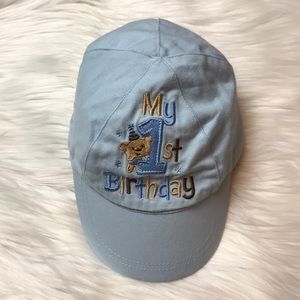 Baby Boy My 1st Birthday Baseball Cap